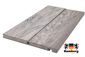 Ступени из ДПК Bamberg Bullnose, English Barnwood (Английский Амбарная доска)
